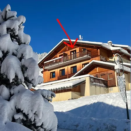 40 m2 au pied des pistes les saisies hauteluce savoie 4 à 6 personnes Extérieur photo
