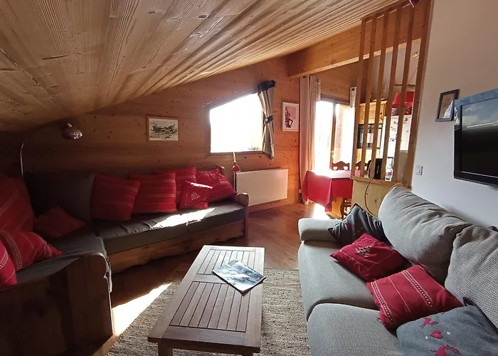 Duplex 50 M2 Aux Pieds Des Pistes Les Saisies Hauteluce Et Contamines Montjoie 6 Personnes 1 Chambre Et Un Coin Nuit